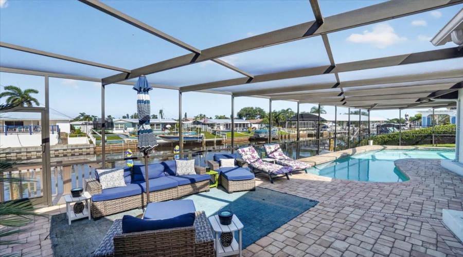 Covered Entertaining Area