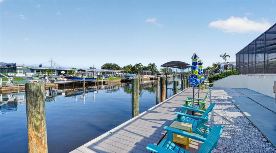 Dock With Trex Decking