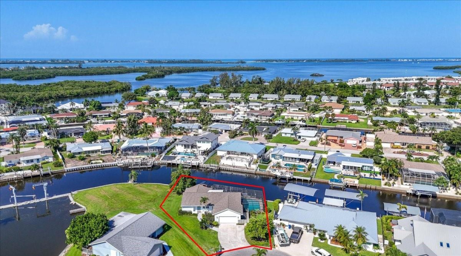 Longboat Key Bridge In Distance