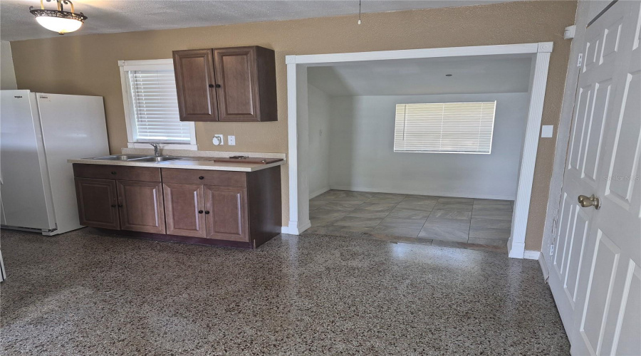 View From Front Door Entrance- Kitchen And Bonus Room
