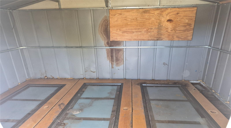 Shed Interioor