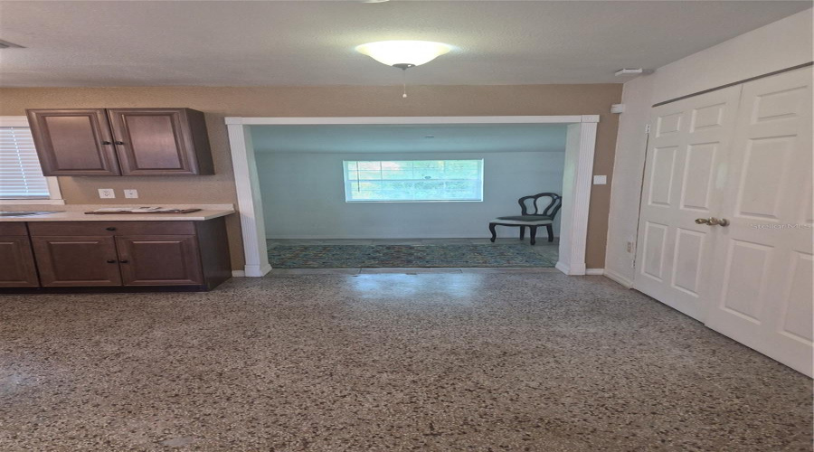 View Of Bonus Room From Front Door