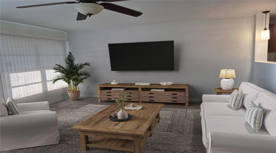 Virtual Staging-Living Room