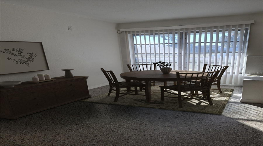 Virtual Staging-Dining Area