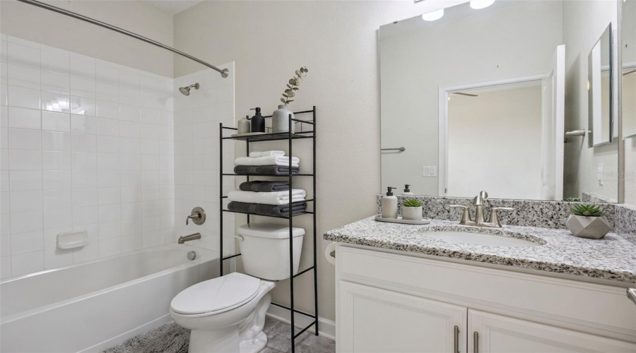 Virtually Staged 2Nd Bathroom