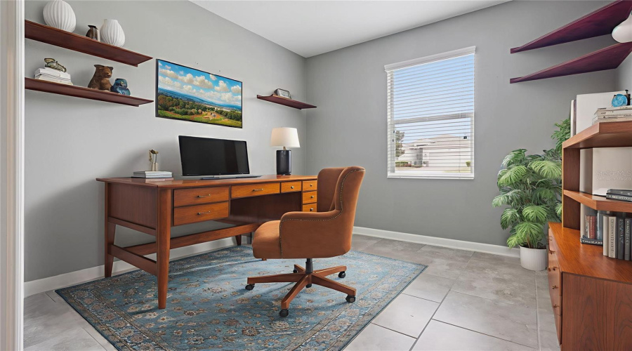 Virtually Staged Office