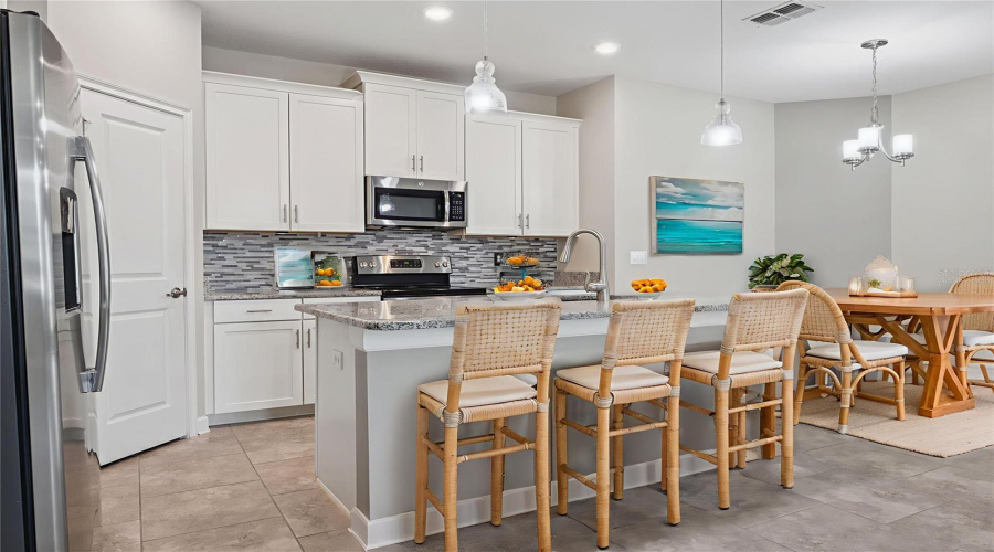 Virtually Staged Kitchen