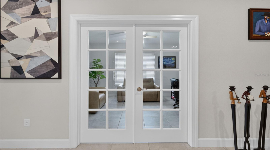 French Doors -Den/Office