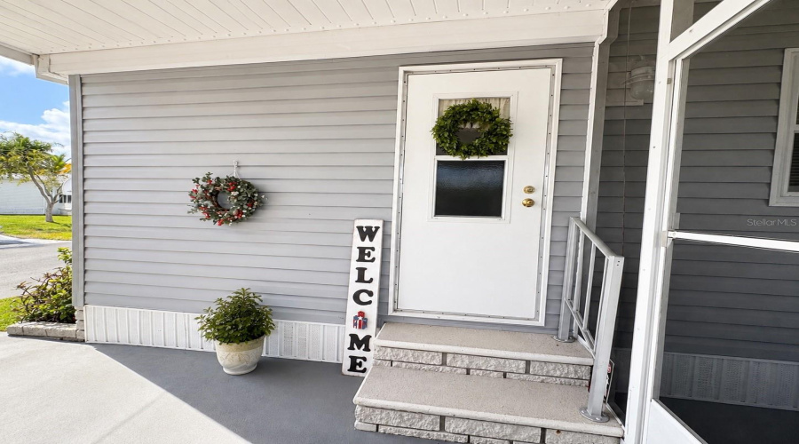 Carport Entryway