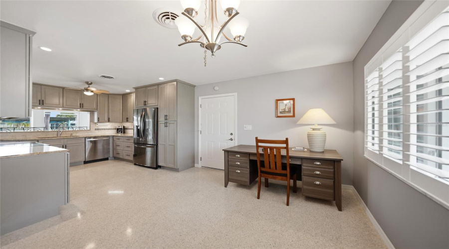 Area Could Be Used For Additional Dining If Desired