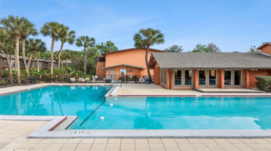 Community Pool Right Outside Your Patio