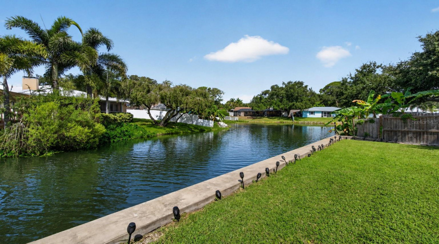 Seawall In Backyard