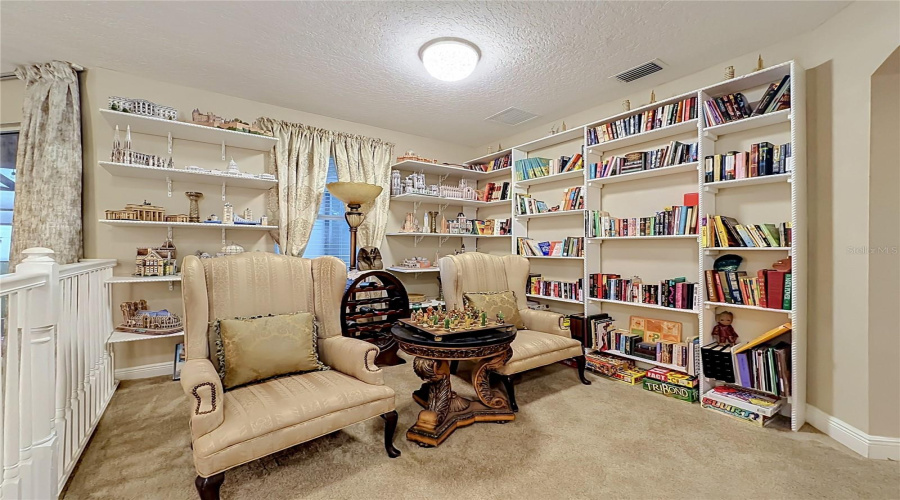 Loft/Library/Sitting Area.
