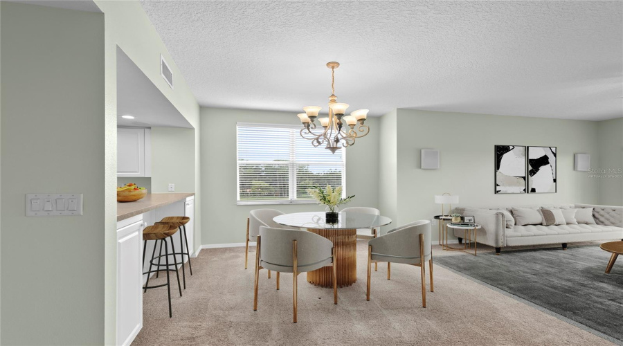 Virtually Staged Dining