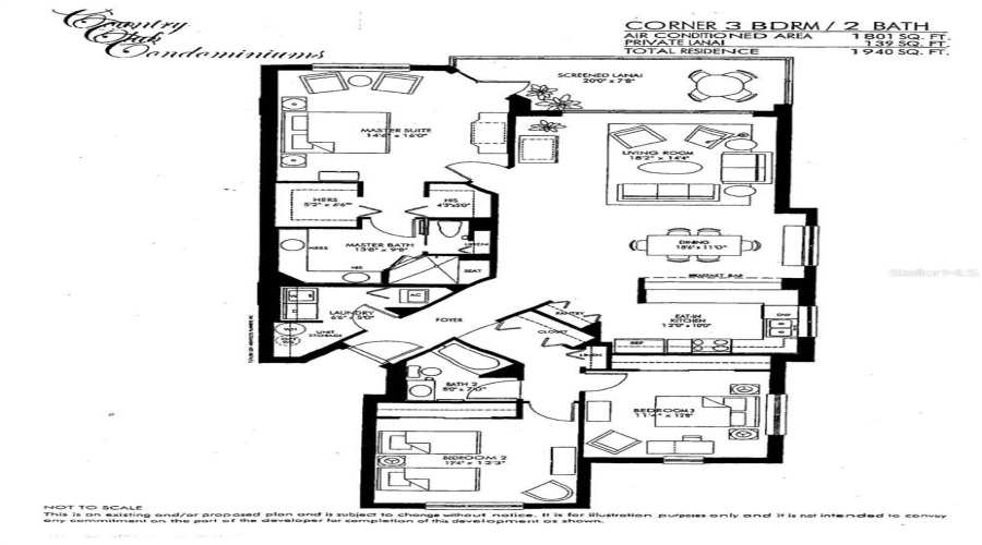 3 Bedroom Floor Plan