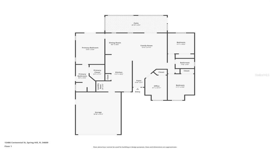 Spring Hill, Florida 34609, 4 Bedroom Bedrooms, ,2 Bathroombathrooms,Residential,For Sale,Centennial,0,Mfrtb8534126