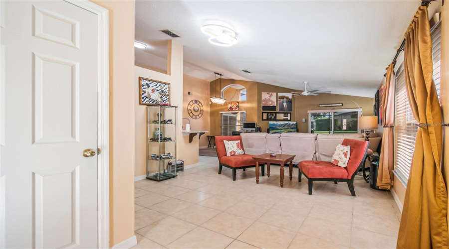 Front Entry/Living Room