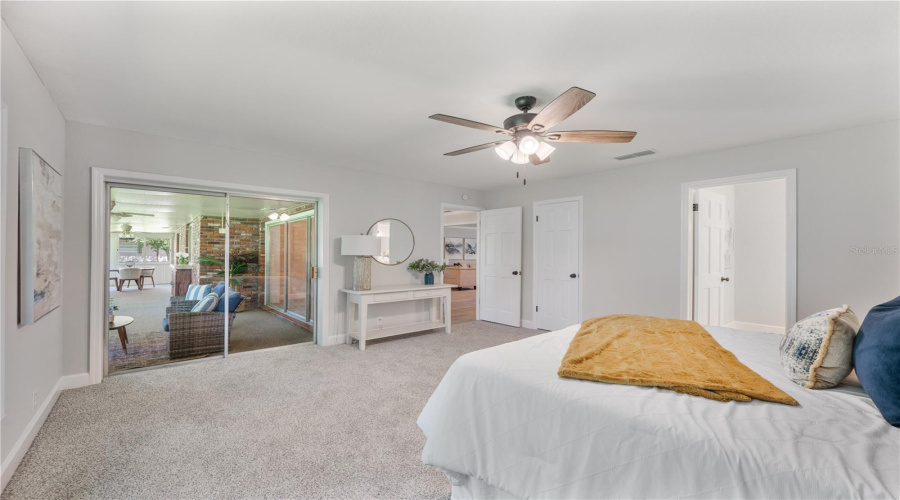 Large Primary With Porch Access