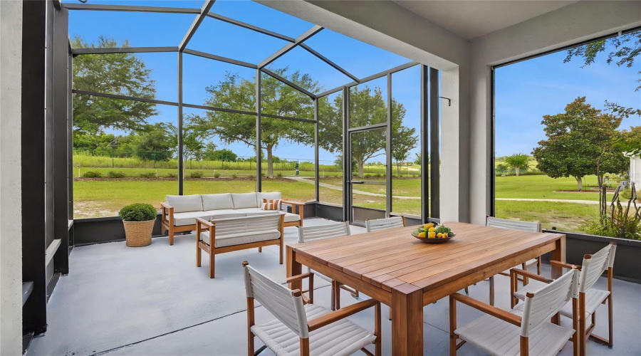 Virtually Staged Lanai