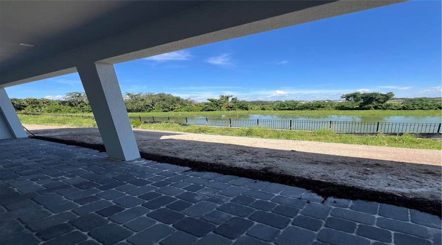 Covered Lanai With Water Views