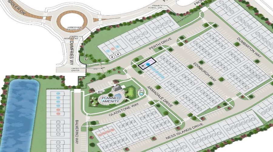2790 Armadale Drive Site Map