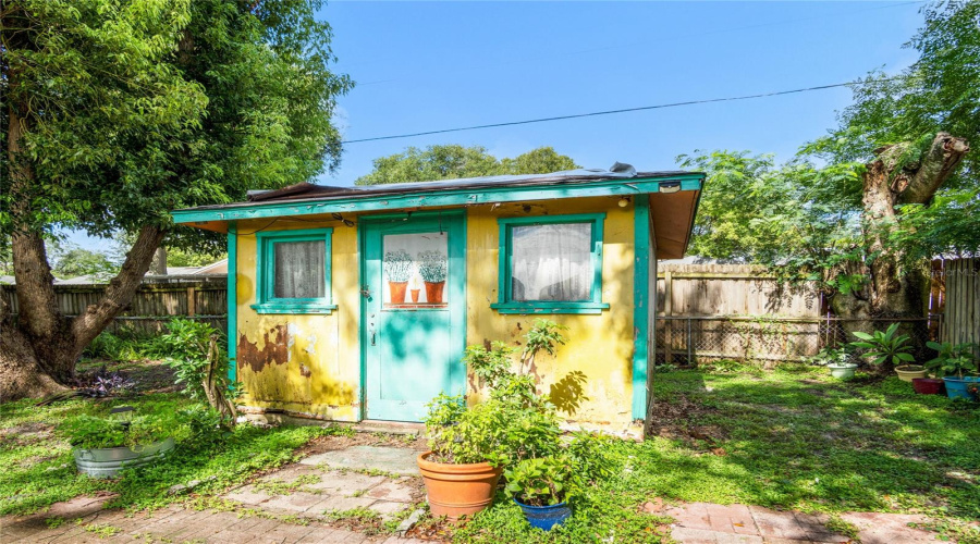 Rear Shed
