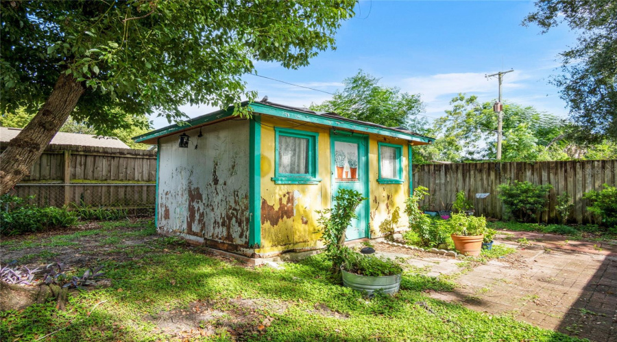 Rear Shed