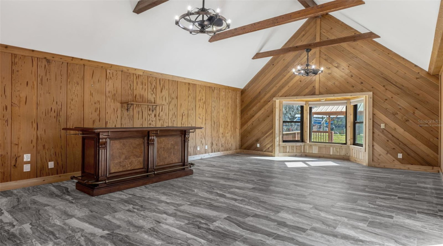 Virtually Staged Speakeasy Room