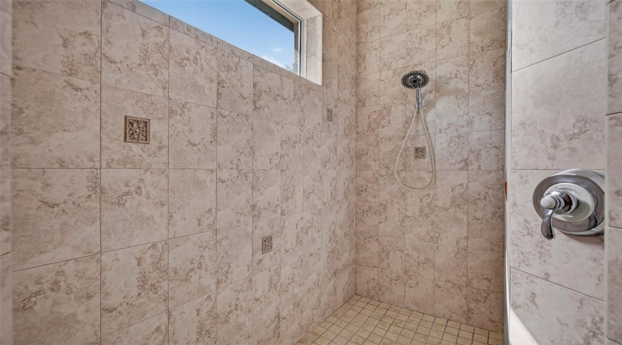 Primary Bathroom With Walk-In Shower