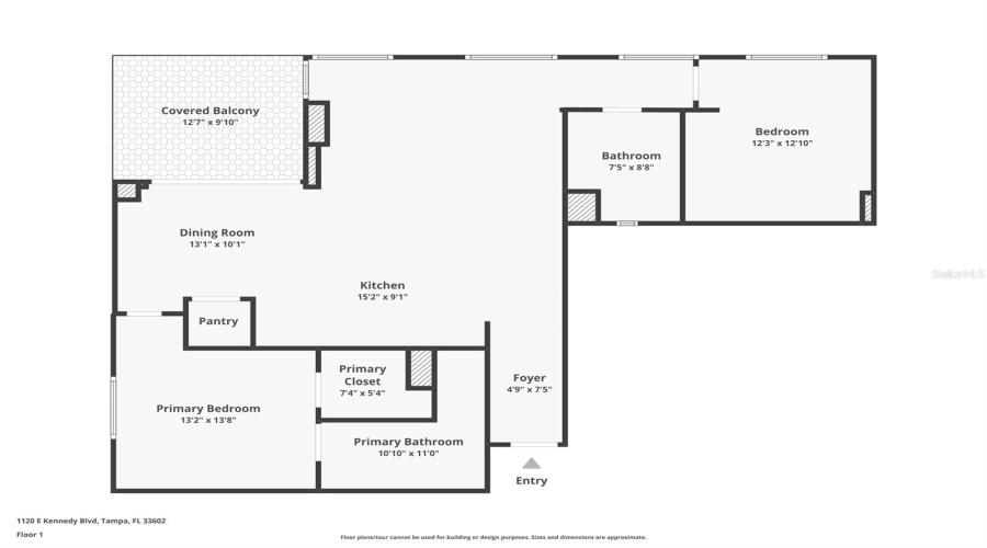 Tampa, Florida 33602, 2 Bedroom Bedrooms, ,2 Bathroombathrooms,Residential,For Sale,Kennedy,0,Mfrtb8528910