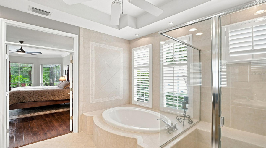 Garden Bathtub In Primary Bathroom