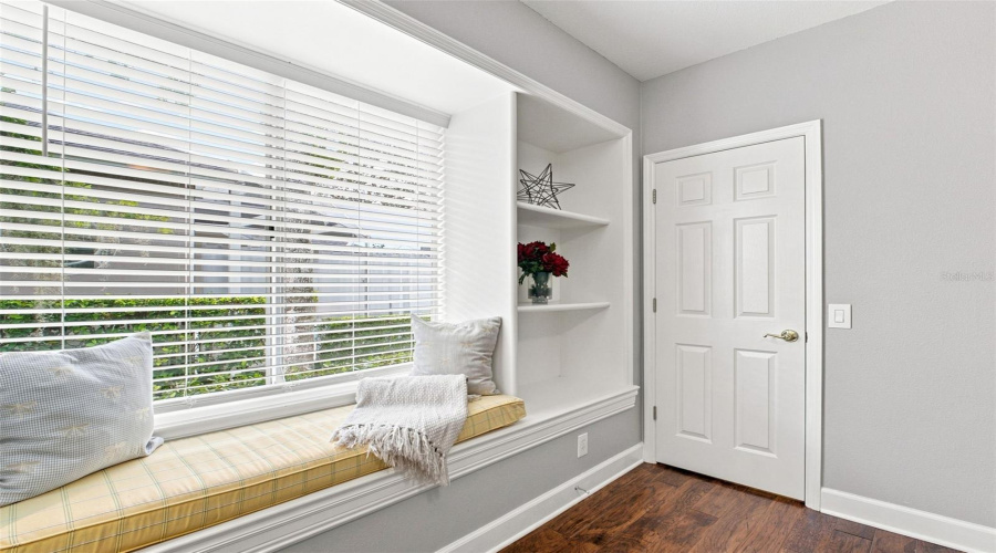 Bedroom 3 With Window Seat And Built-Ins