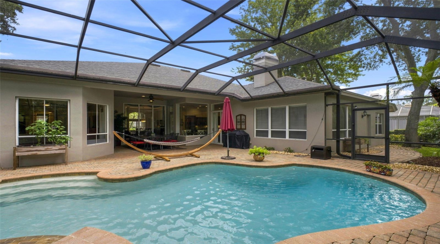 Screen Enclosed Pool