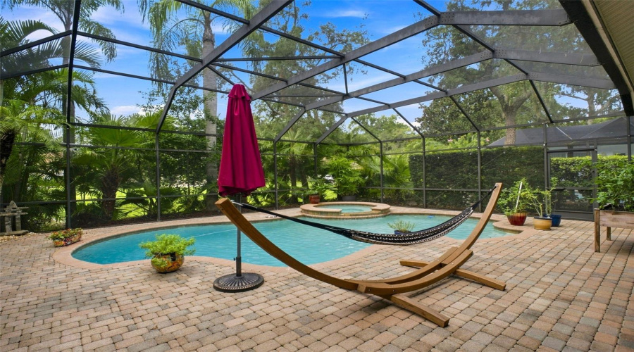 Paver Pool Patio