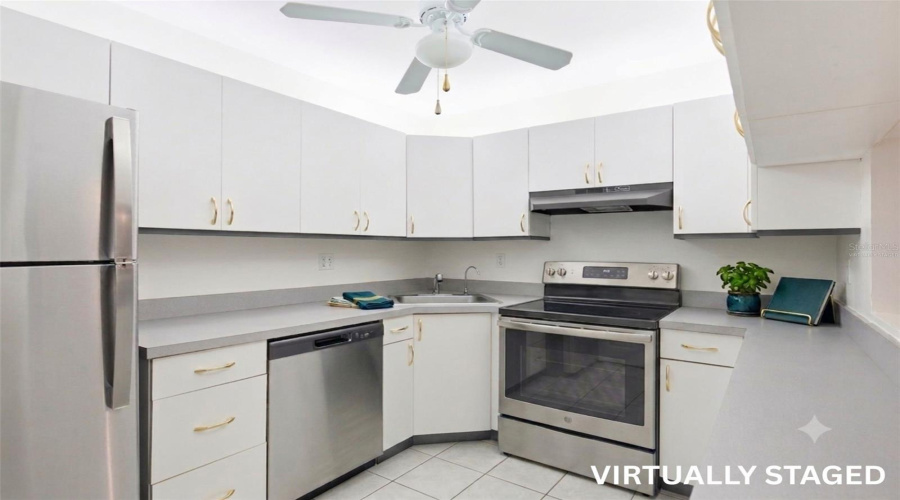 Kitchen - Virtually Staged