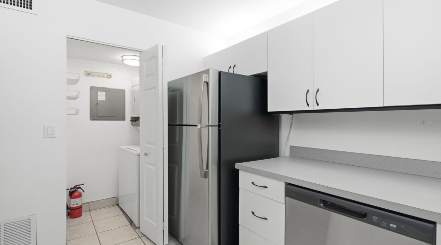 Kitchen And Laundry Room
