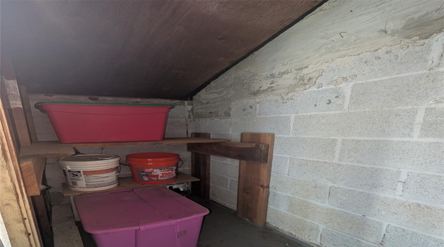 Storage Closet On Balcony