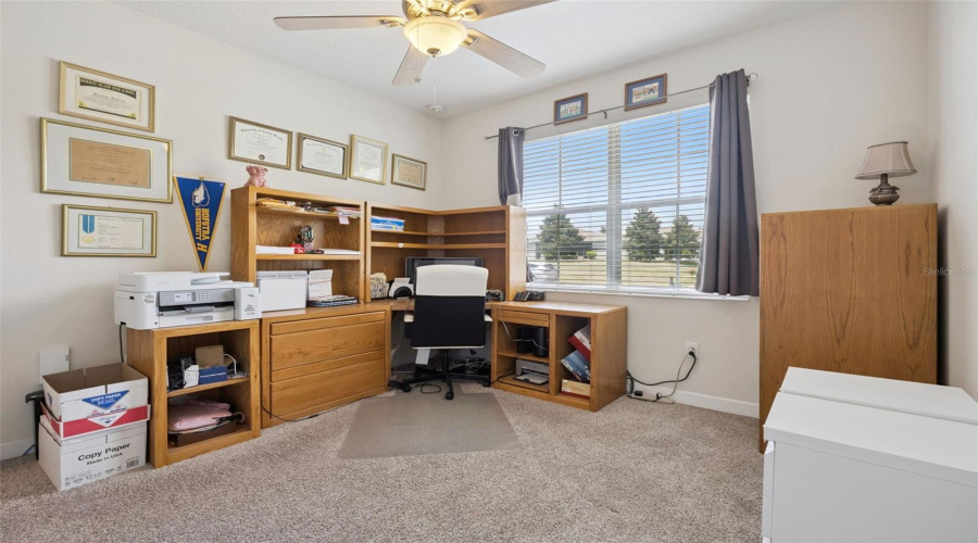 Bedroom 2 Being Used As An Office
