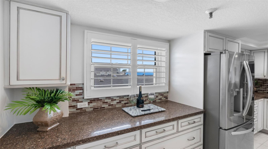 Kitchen With South Views