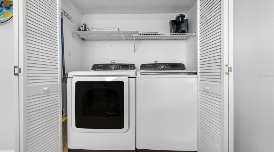 Laundry Closet In Kitchen
