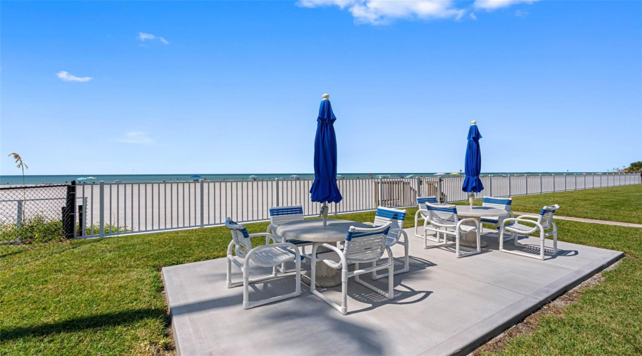 Beachside Patio Area