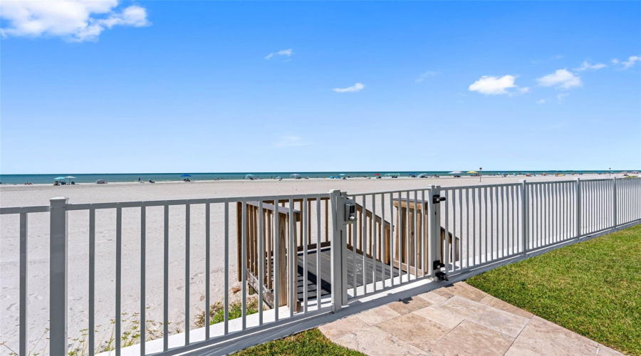 Secured Beach Access