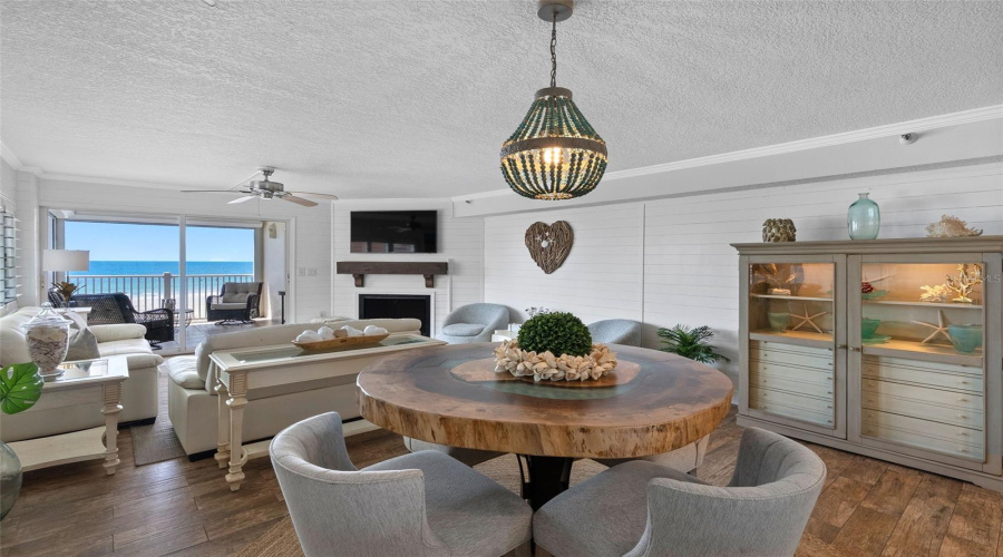 Dining And Living Gulf Views