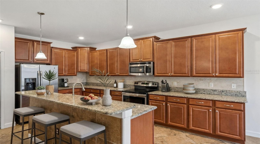 Virtually Staged Kitchen