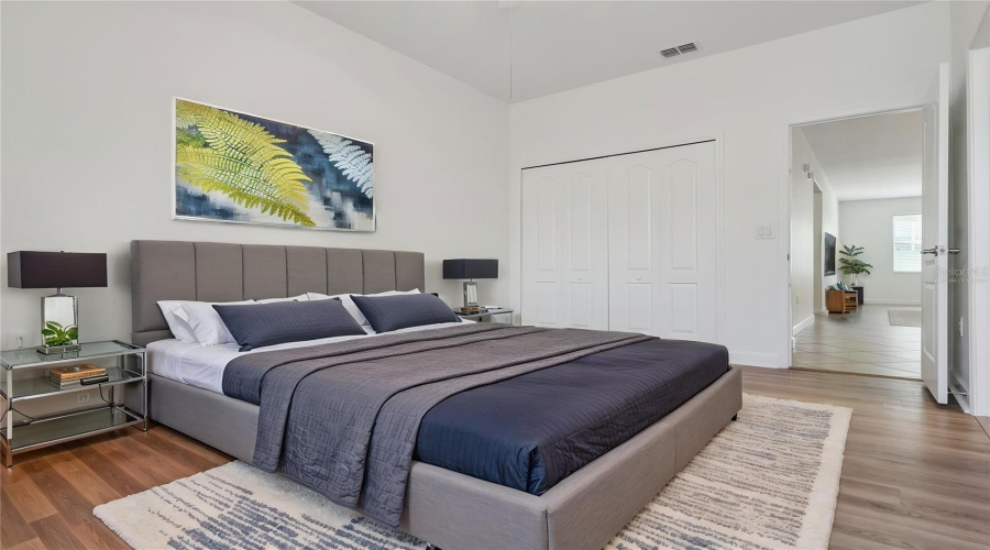 Virtually Staged Bedroom 2
