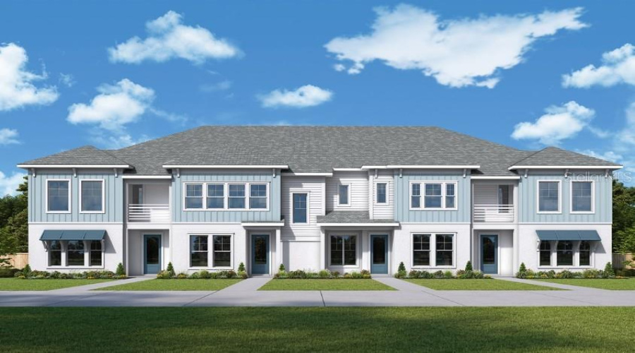 Front Exterior Rendering **Paint Colors May Vary