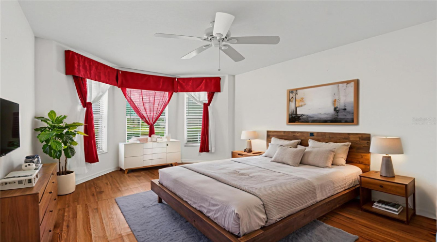Virtually Staged 2Nd Bedroom