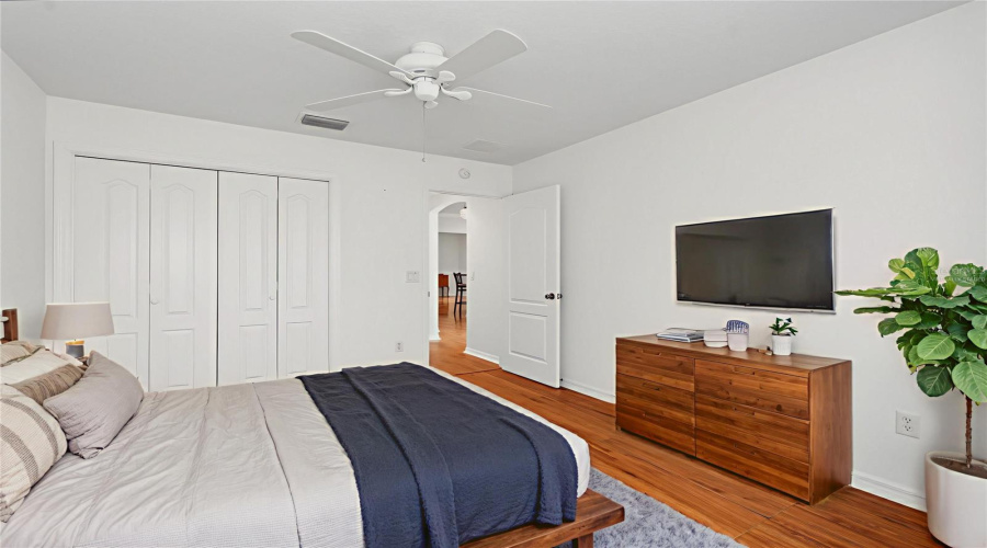 Virtually Staged 2Nd Bedroom