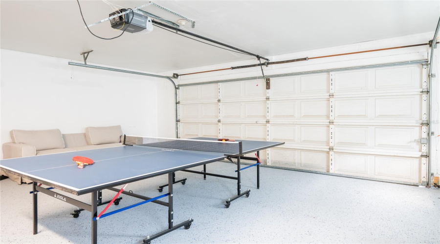 Spacious 2 Car Garage