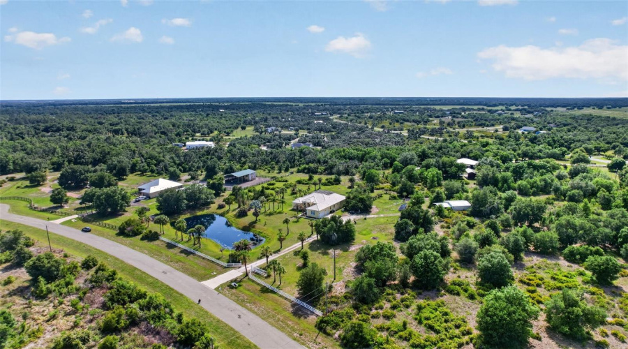 The Winding Drive, Private Pond, And Stately Palms Create A Memorable Arrival Experience Worthy Of A True Estate Property.